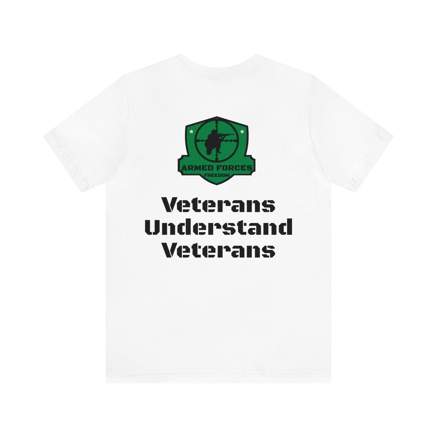 Armed Forces Freedom White T-Shirt