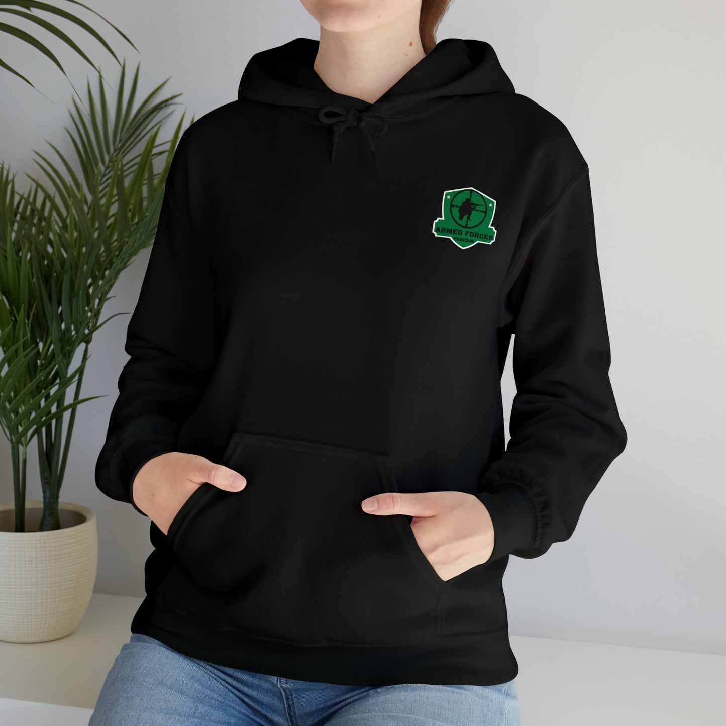 Armed Forces Freedom Hooded Sweatshirt